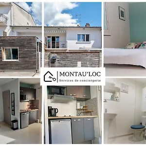 Le Douillet-studio-cour-wifi-proche Centre Appartement